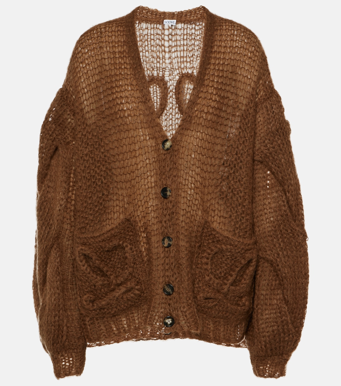 Anagram mohair-blend cardigan | Loewe
