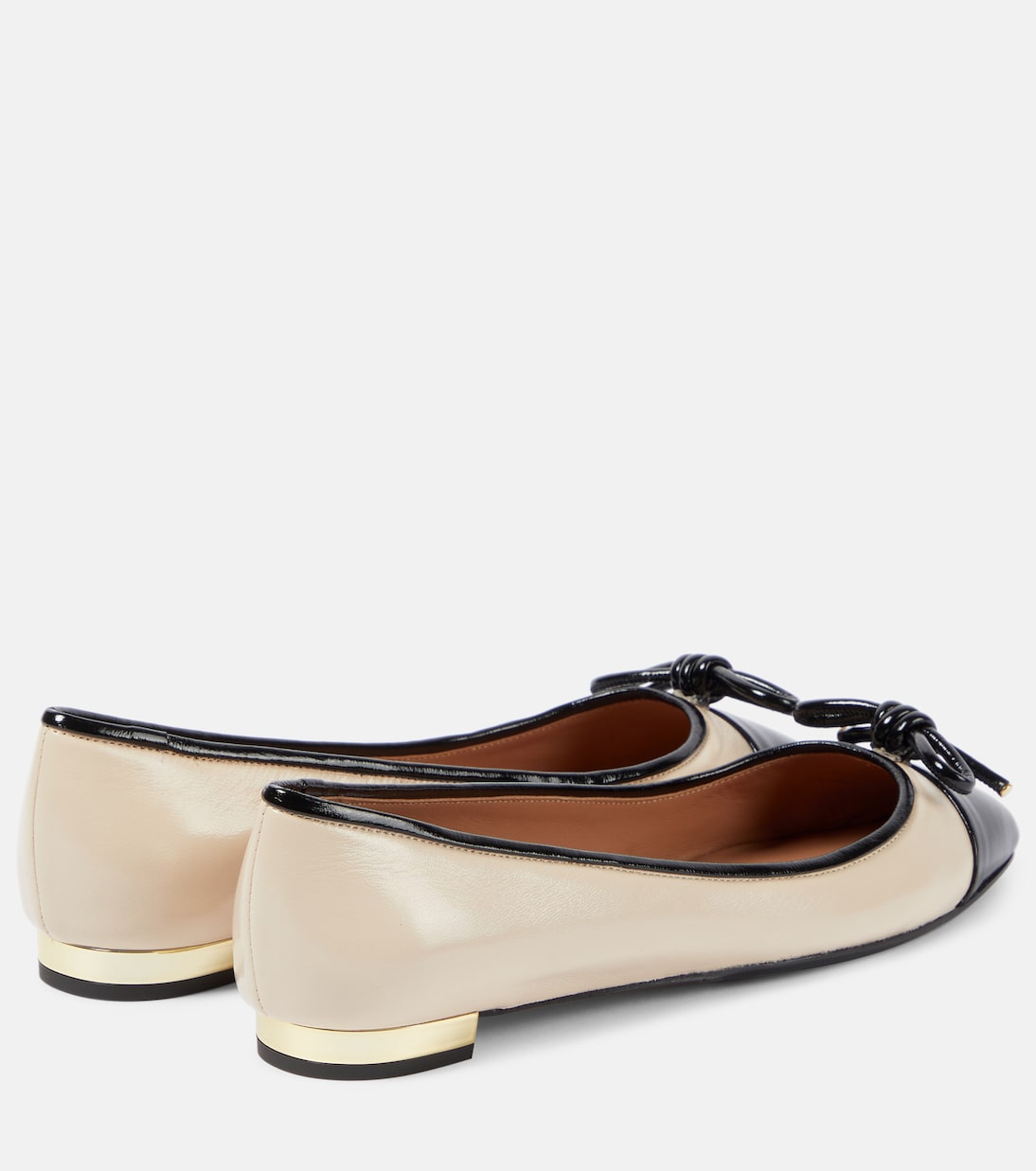Ballerinas Parisina aus Leder | Aquazzura