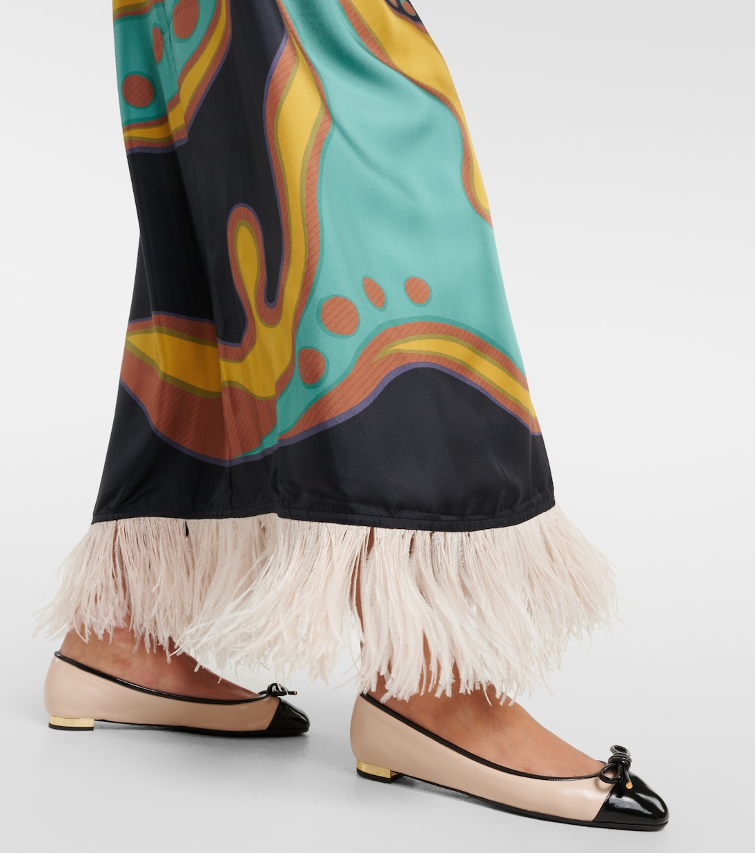 Ballerinas Parisina aus Leder | Aquazzura