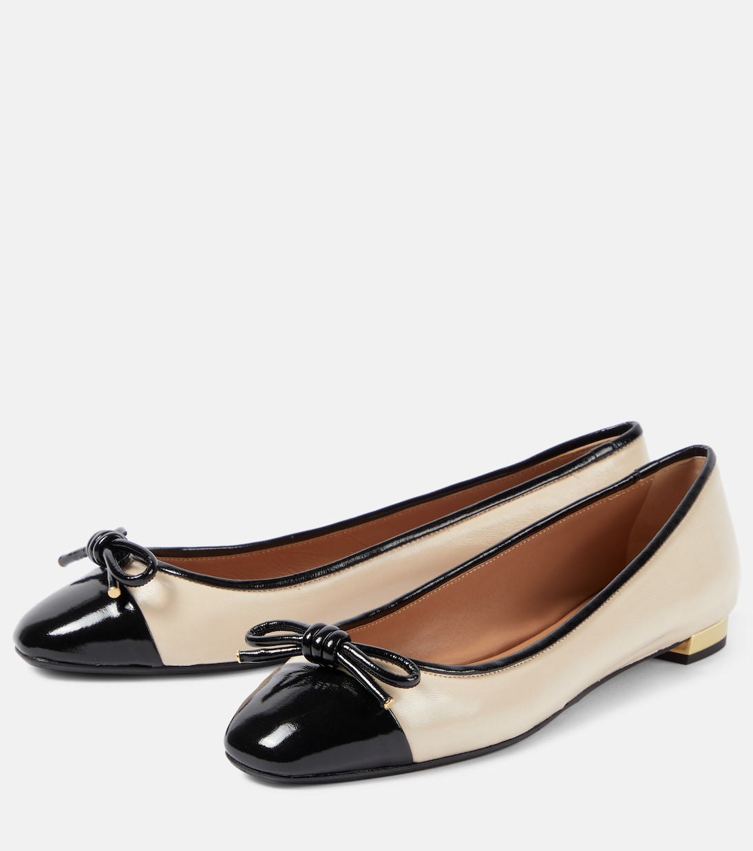 Ballerinas Parisina aus Leder | Aquazzura