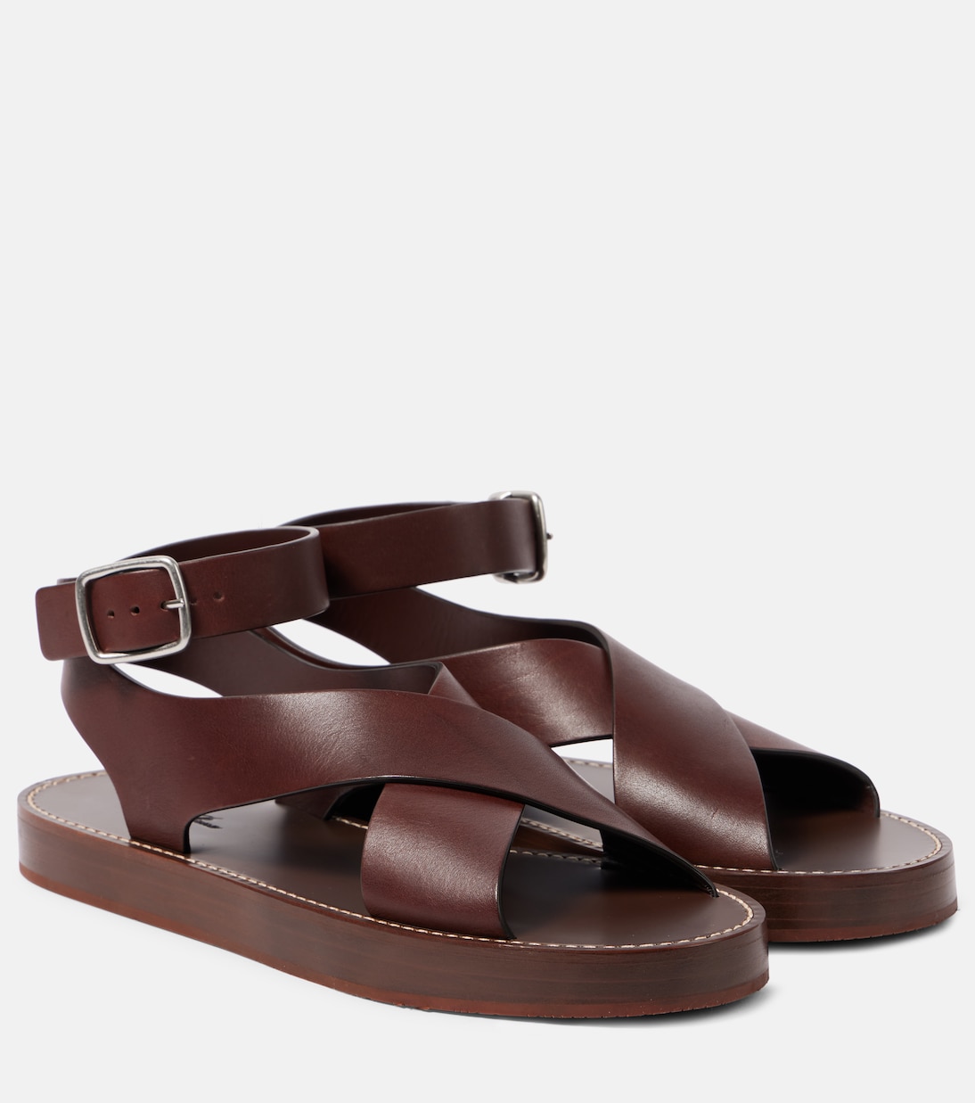 Sandalen Sumie aus Leder | Loro Piana