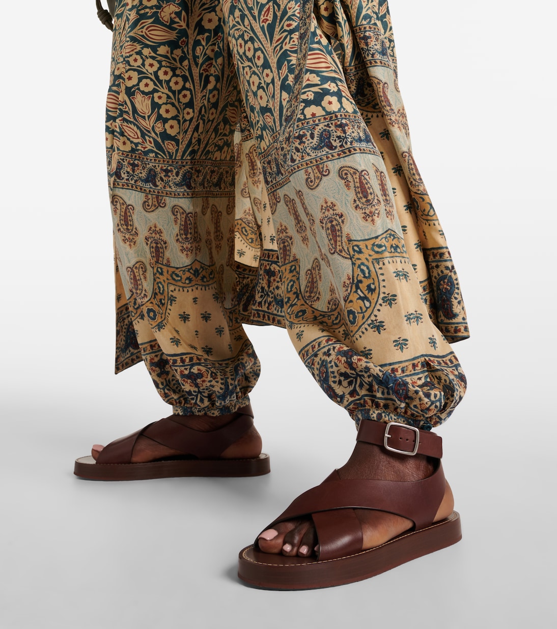 Sandalen Sumie aus Leder | Loro Piana