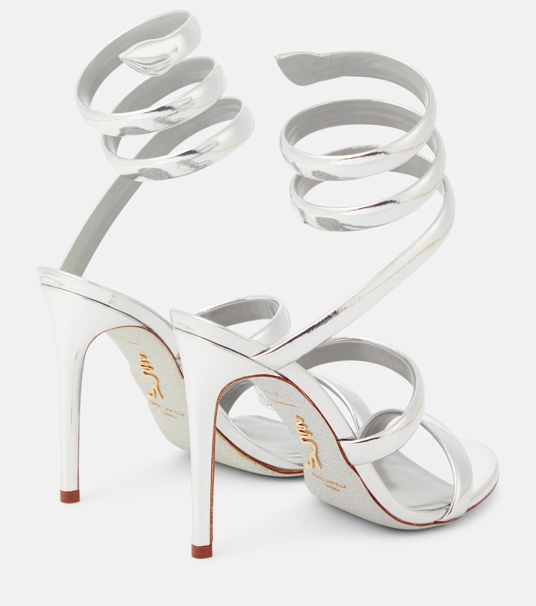 Sandali Cleo in pelle metallizzata | Rene Caovilla
