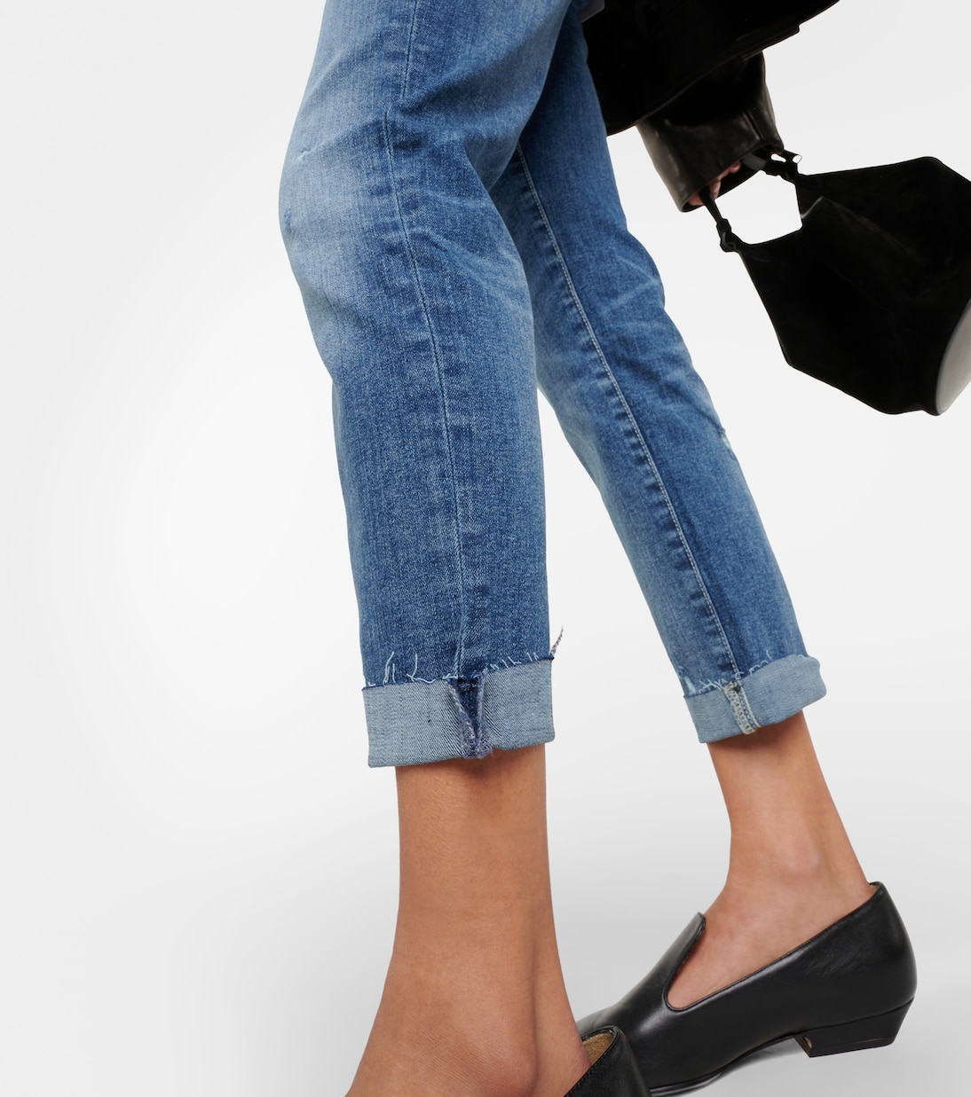 Jean slim Ex-Boyfriend à taille mi-haute | AG Jeans