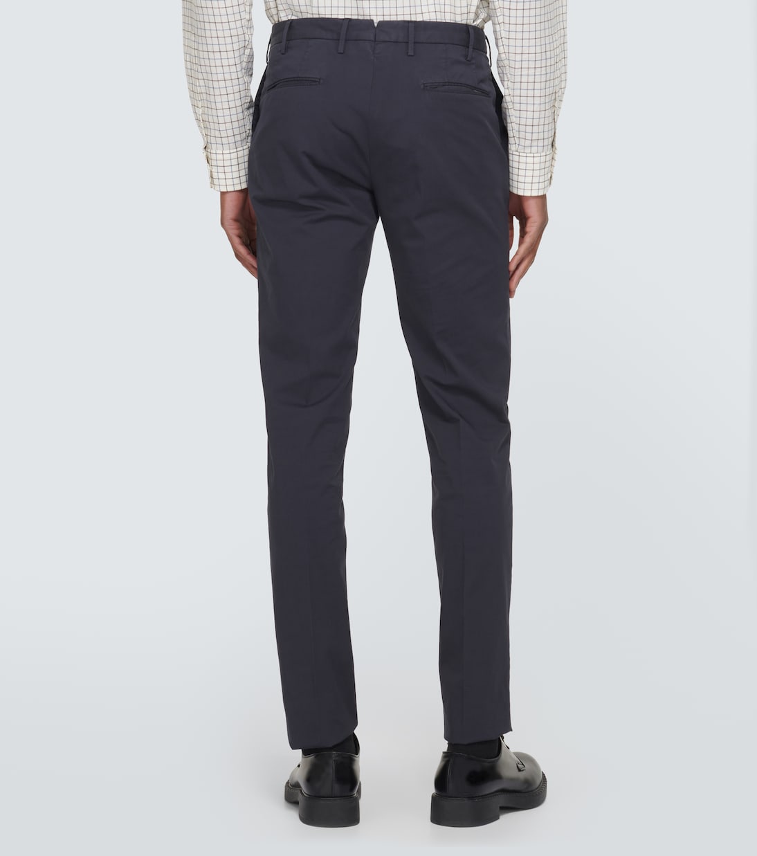Pantalones slim de mezcla de algodón | Incotex