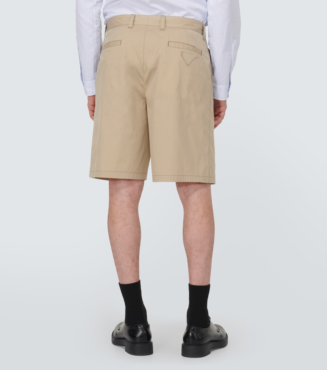 Shorts in misto cotone | Prada