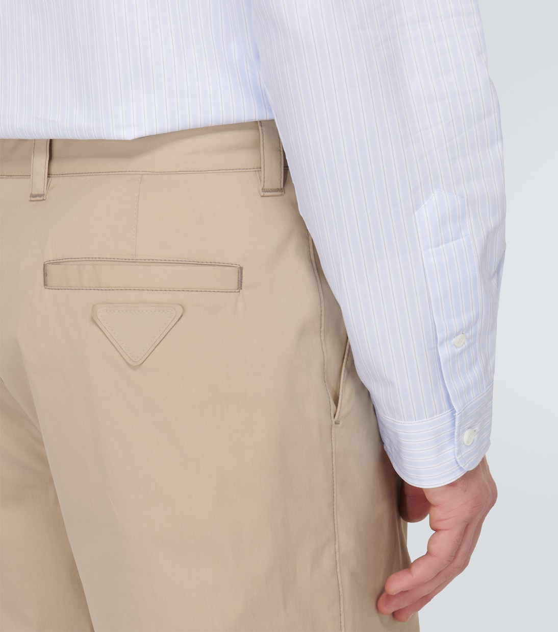 Shorts in misto cotone | Prada