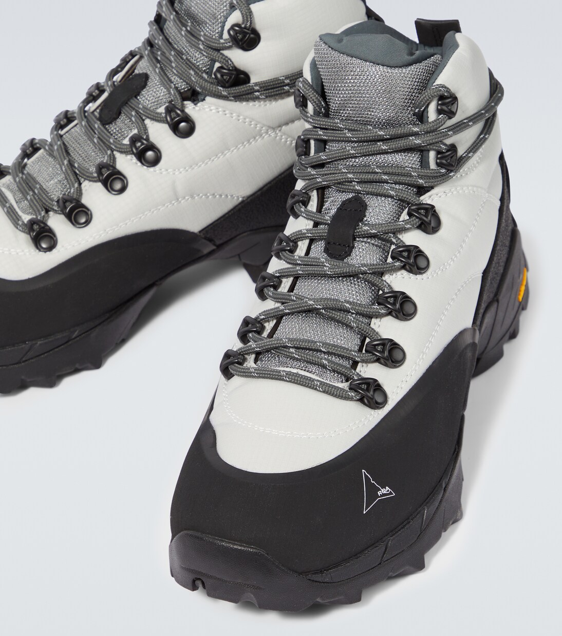Andreas Strap hiking boots in grey - Roa | Mytheresa