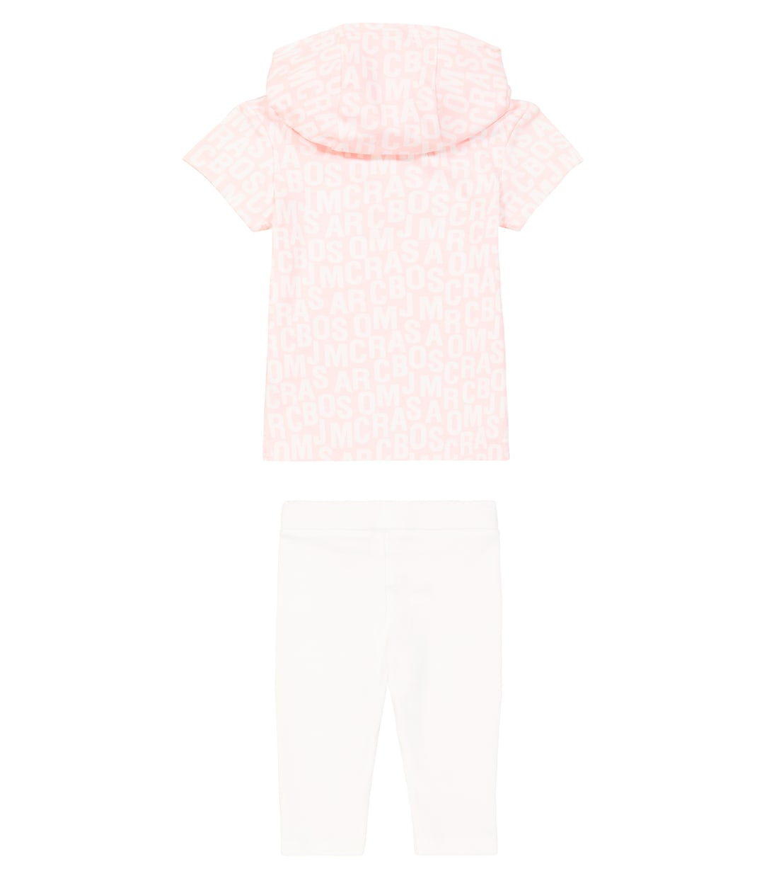Baby logo cotton hoodie and leggings set | Marc Jacobs Kids