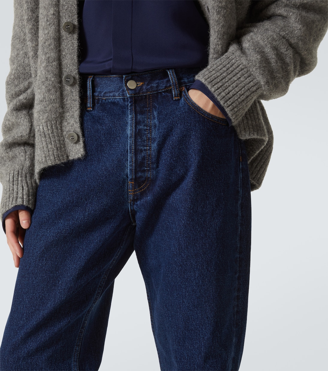 Jeans regular a vita media | Thom Sweeney