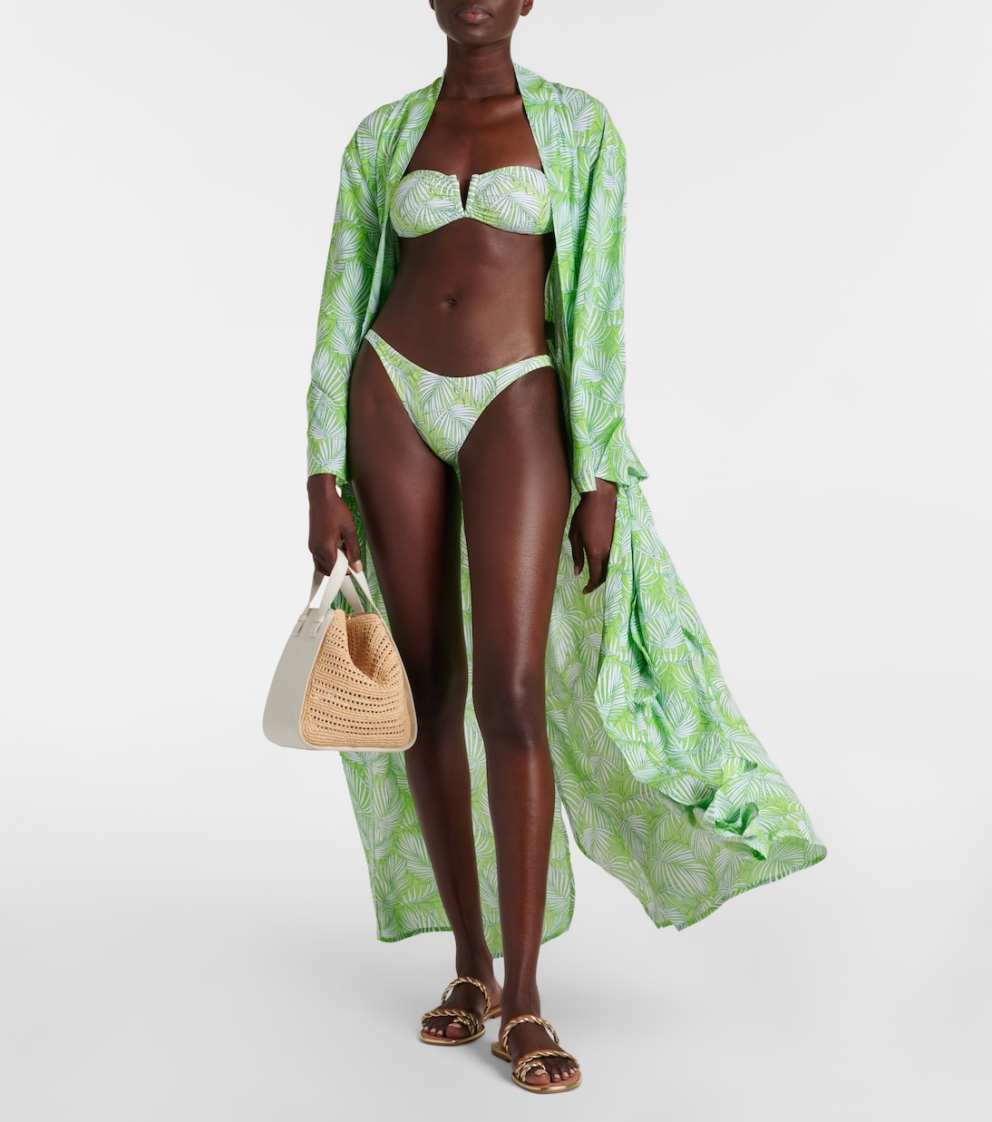 Louisa printed robe | Melissa Odabash