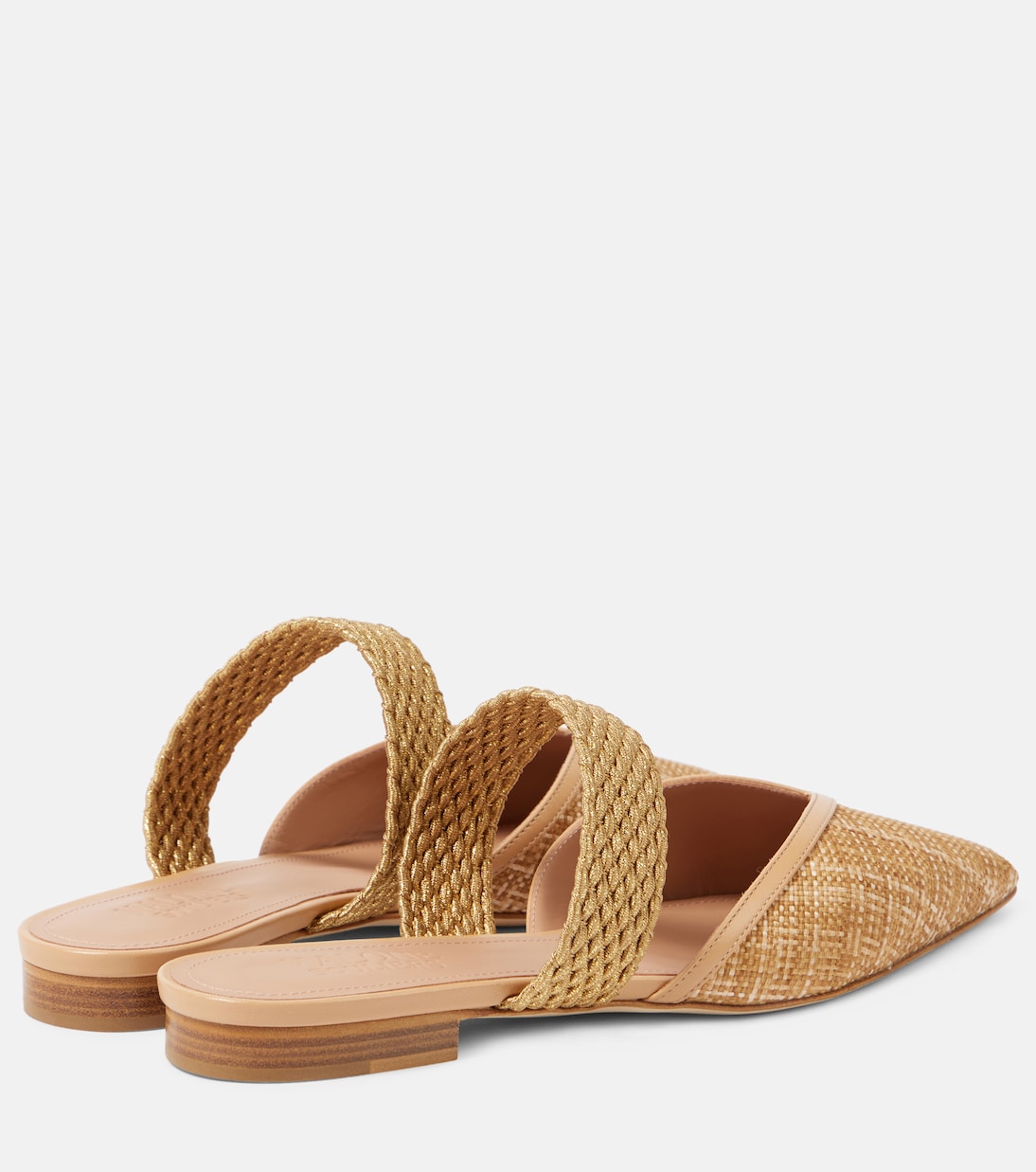 Mules Manu effetto rafia | Malone Souliers