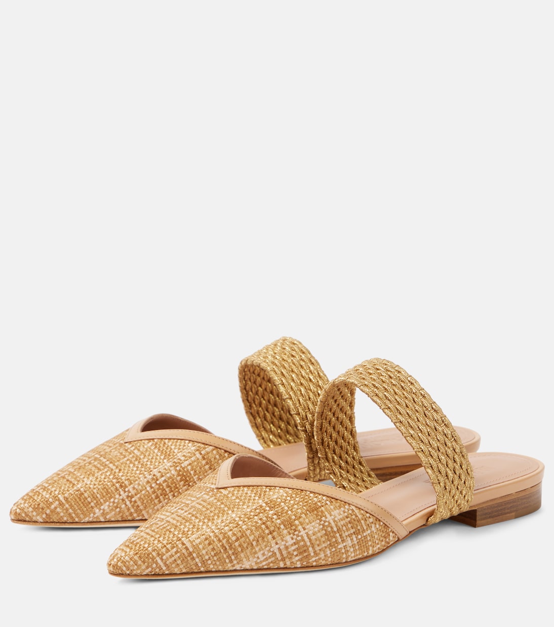 Mules Manu effetto rafia | Malone Souliers