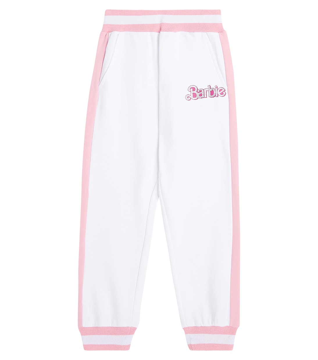 x Barbie® pantalones deportivos de algodón | Monnalisa