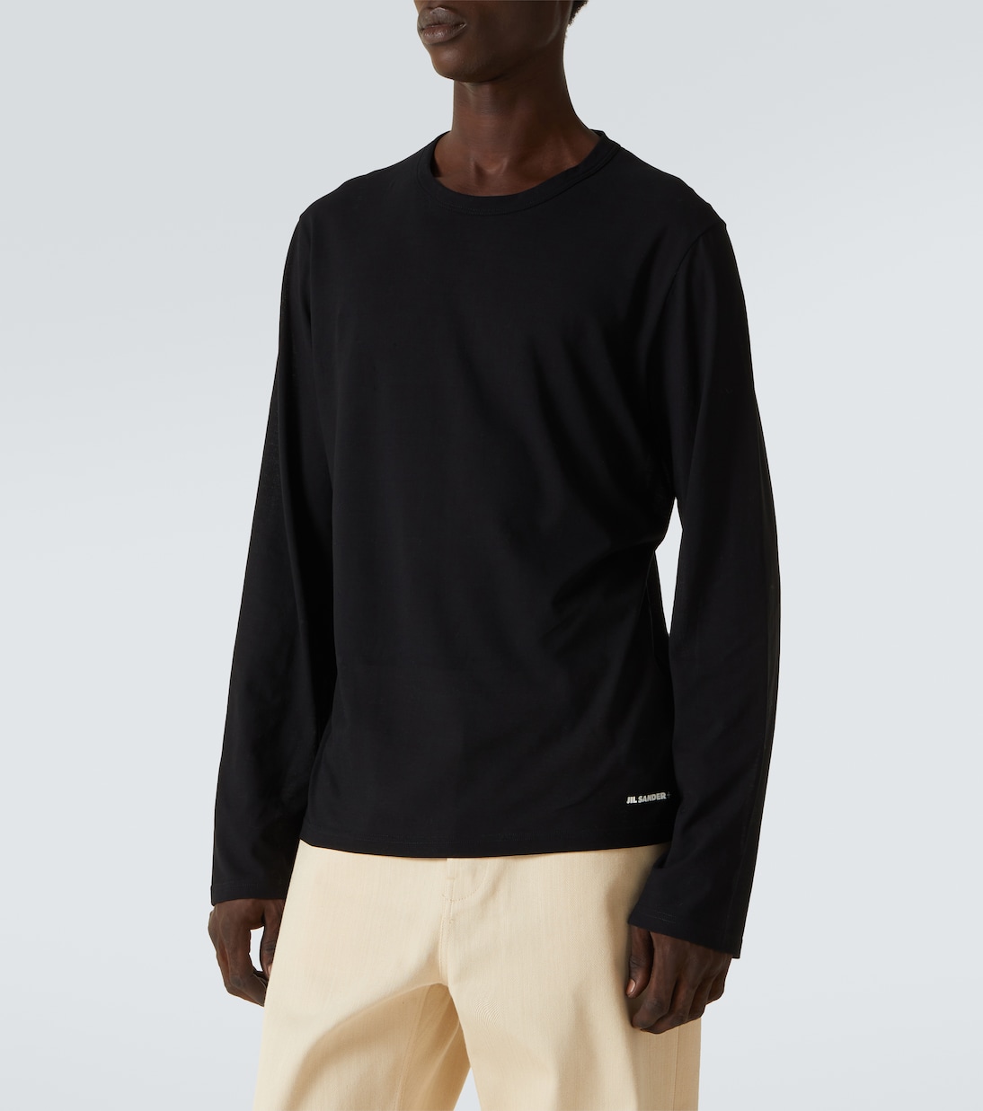 T-shirt en coton à logo | Jil Sander