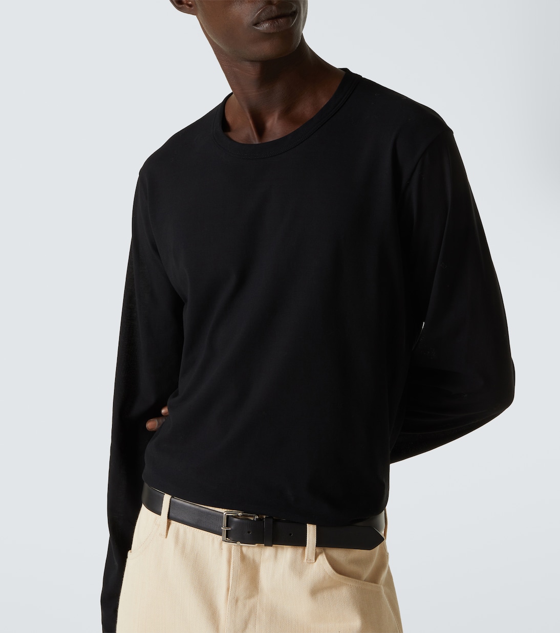 T-shirt en coton à logo | Jil Sander