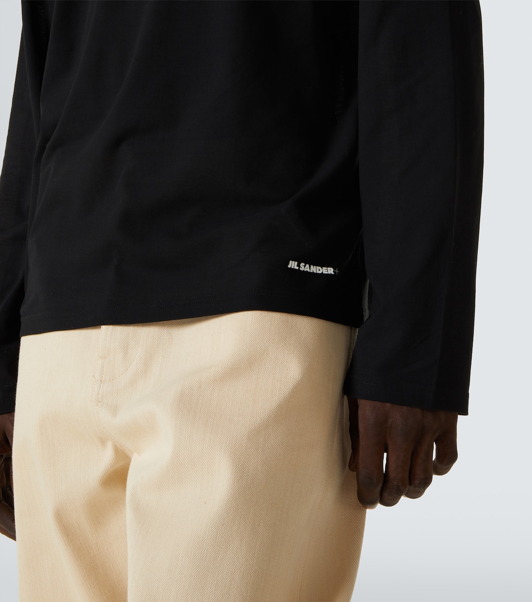 T-shirt en coton à logo | Jil Sander