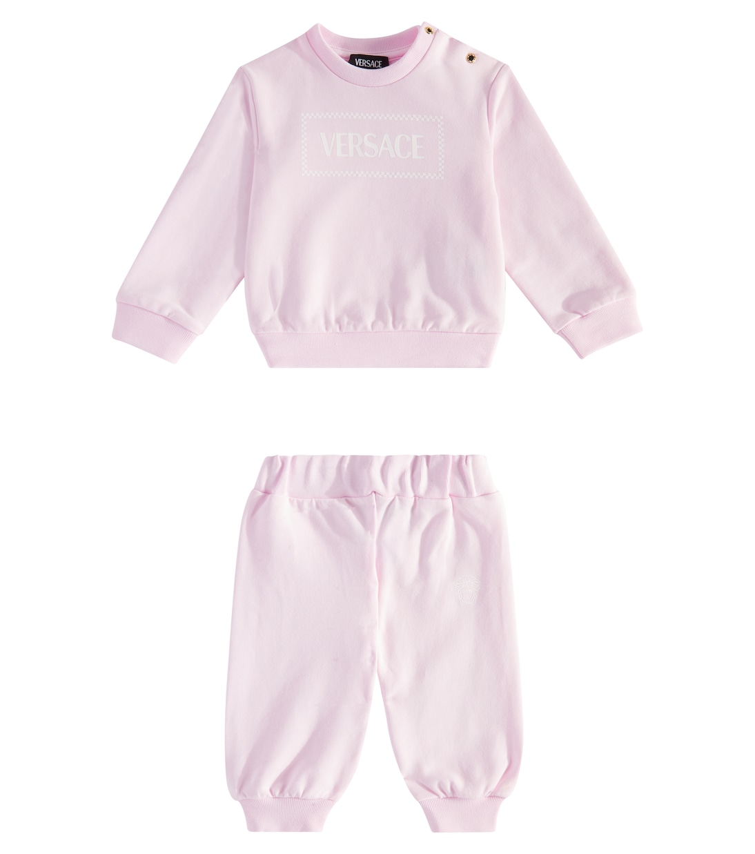 Bébé – Ensemble de survêtement en coton mélangé | Versace Kids