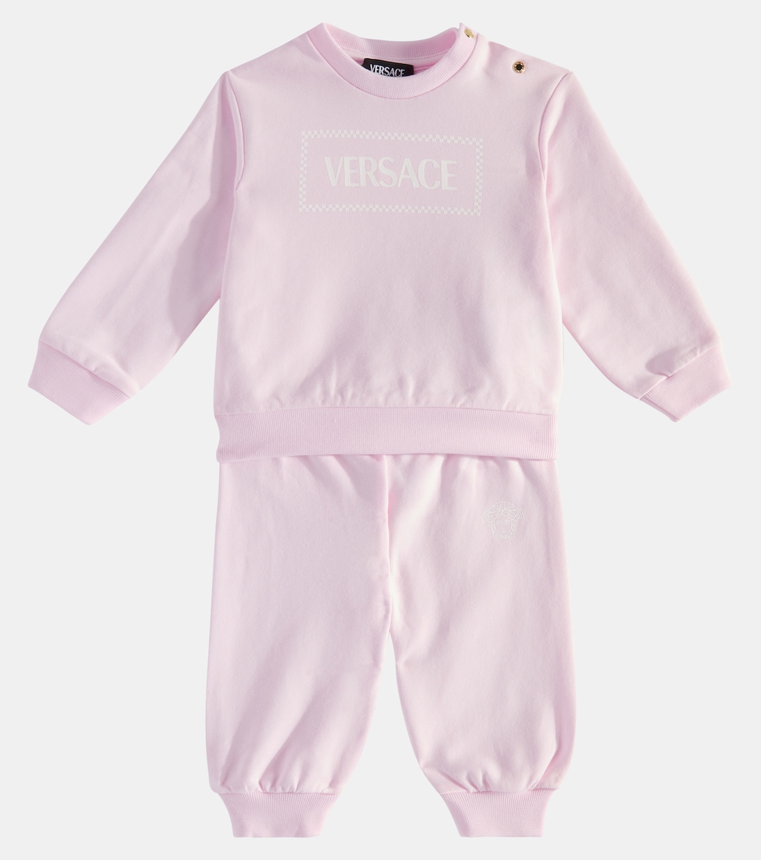 Bébé – Ensemble de survêtement en coton mélangé | Versace Kids