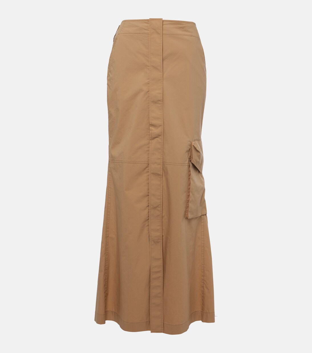 Poplin Power cotton-blend maxi skirt | Dorothee Schumacher