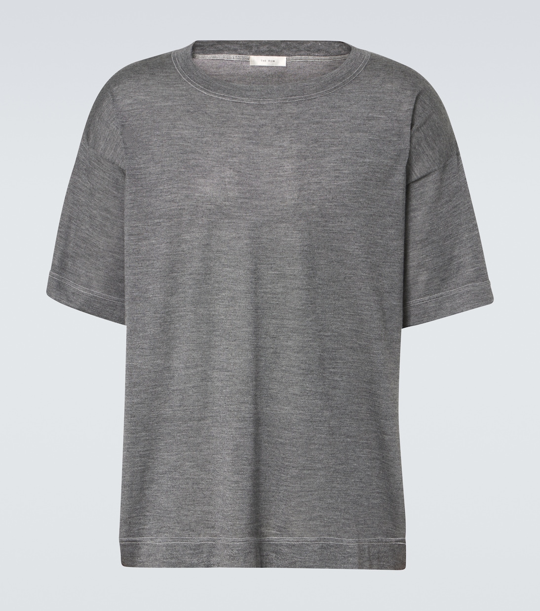 T-Shirt Nico aus Kaschmir und Seide | The Row