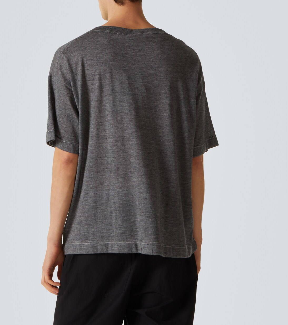 T-Shirt Nico aus Kaschmir und Seide | The Row