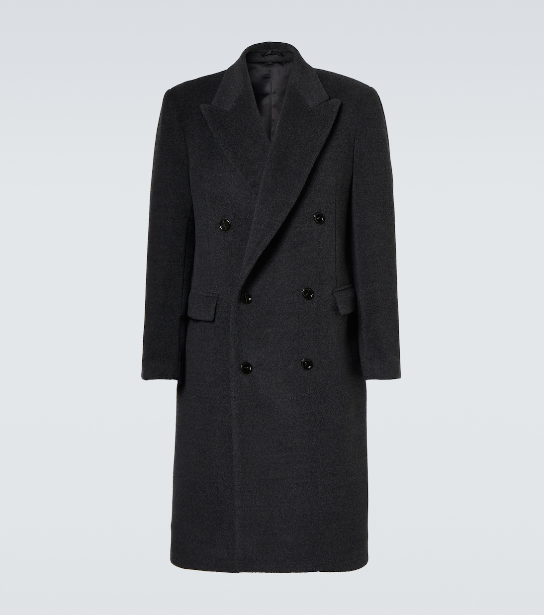 Cappotto doppiopetto in lana vergine | Lardini