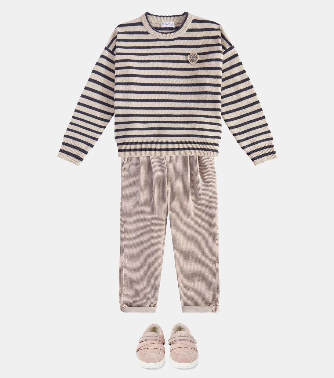 Pantaloni in velluto a coste | Brunello Cucinelli Kids