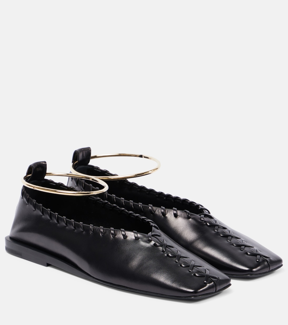 Ballerines en cuir | Jil Sander