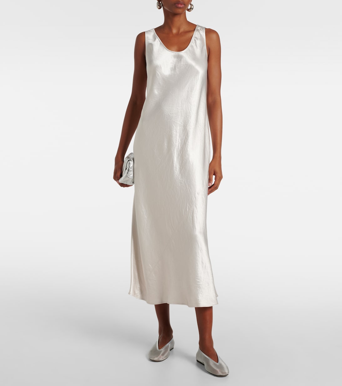 Abito midi Talete in raso | Max Mara