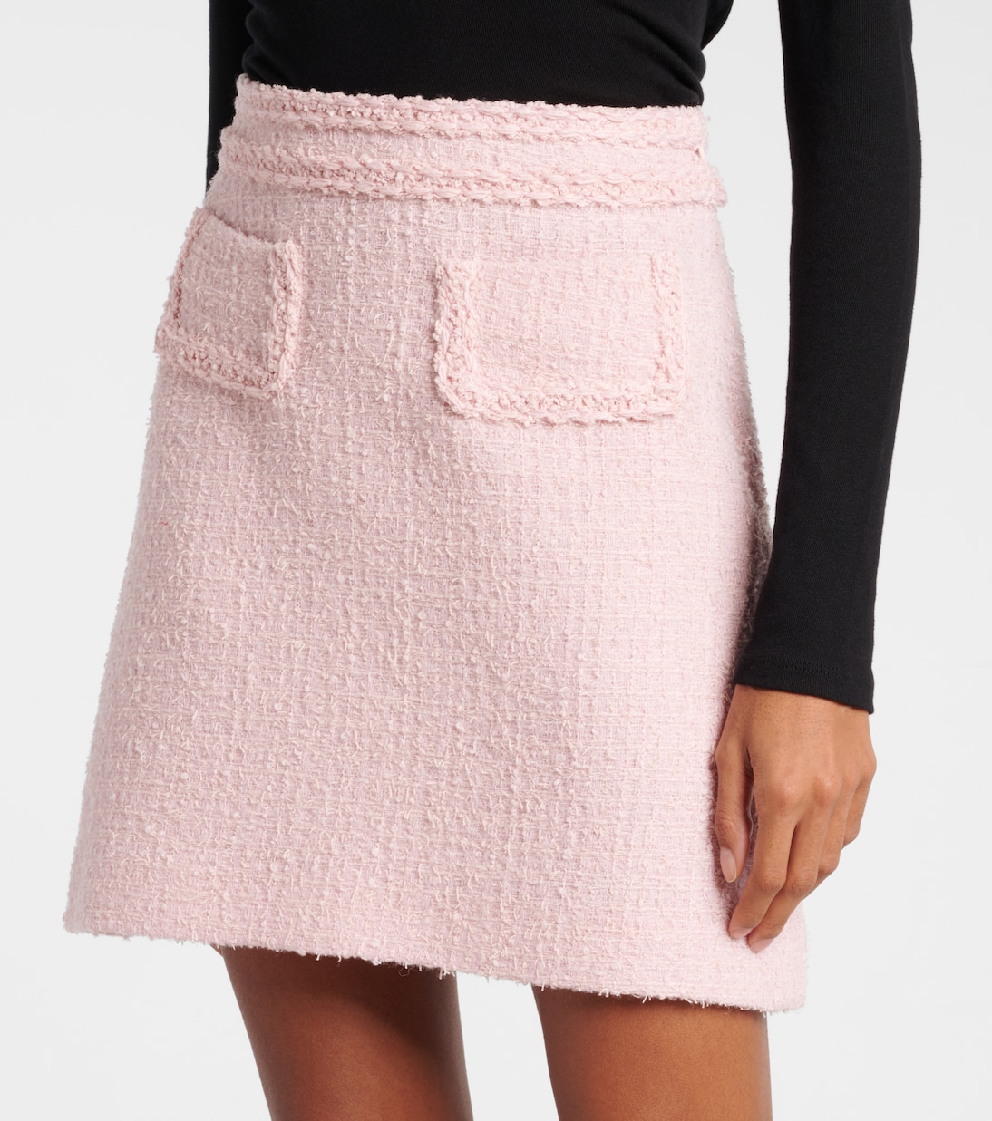 Minifalda de mezcla de lana de tiro alto | Giambattista Valli