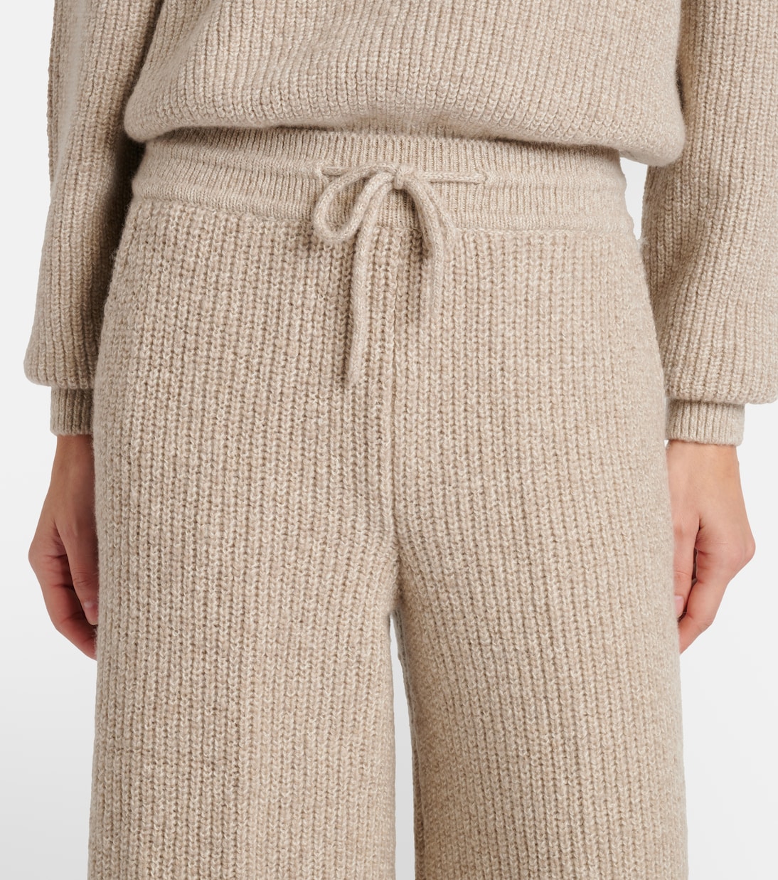 Valduggia ribbed-knit cashmere culottes | Loro Piana