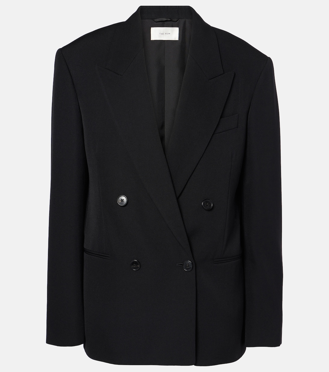 Sandon double-breasted wool blazer | The Row