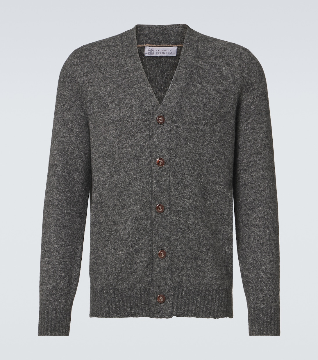 Alpaca and cotton-blend cardigan | Brunello Cucinelli
