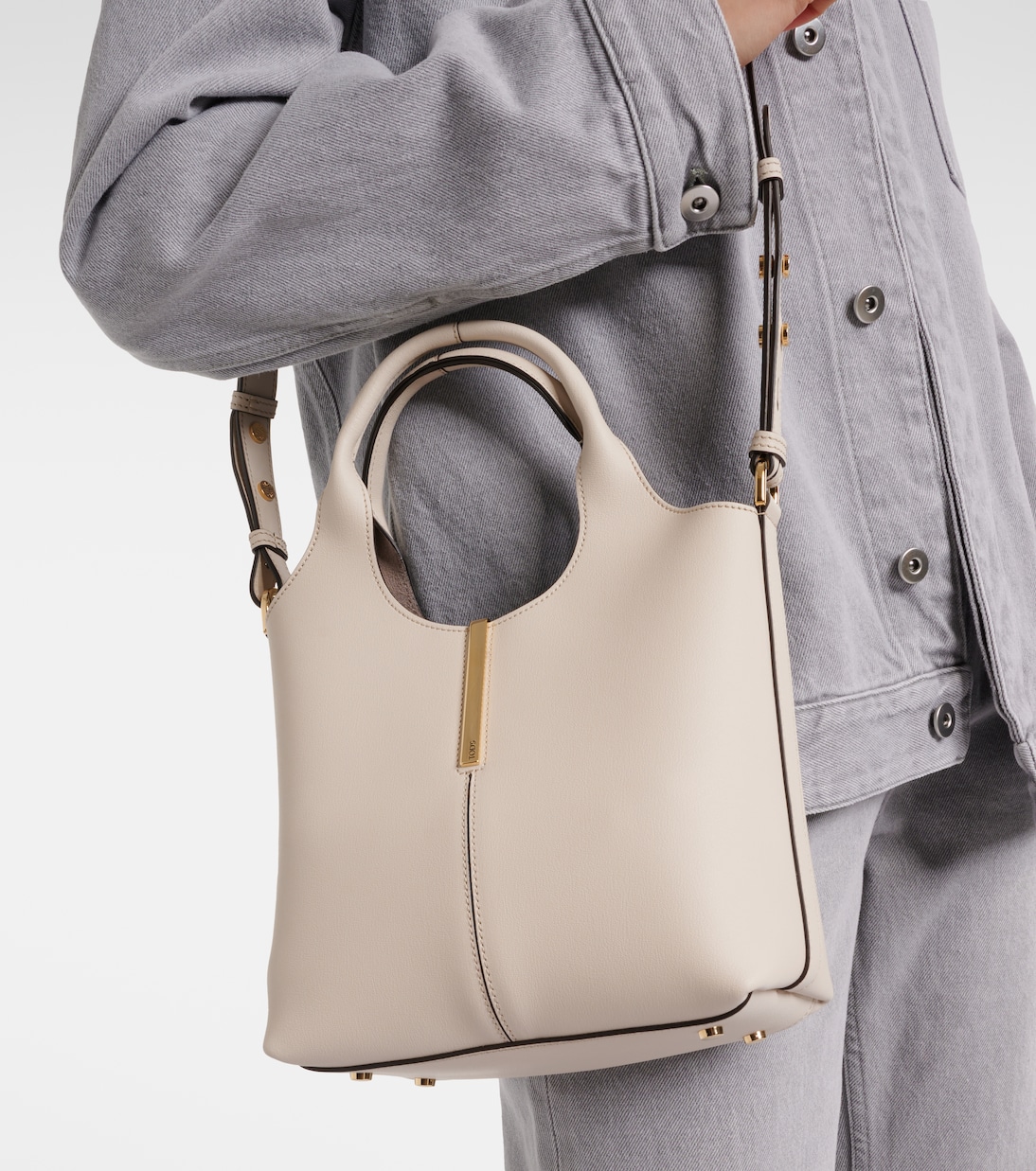 Leather tote bag | Tod's