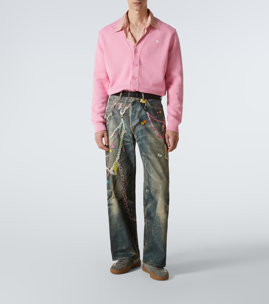 Jeans anchos 1981M trompe l'œil | Acne Studios