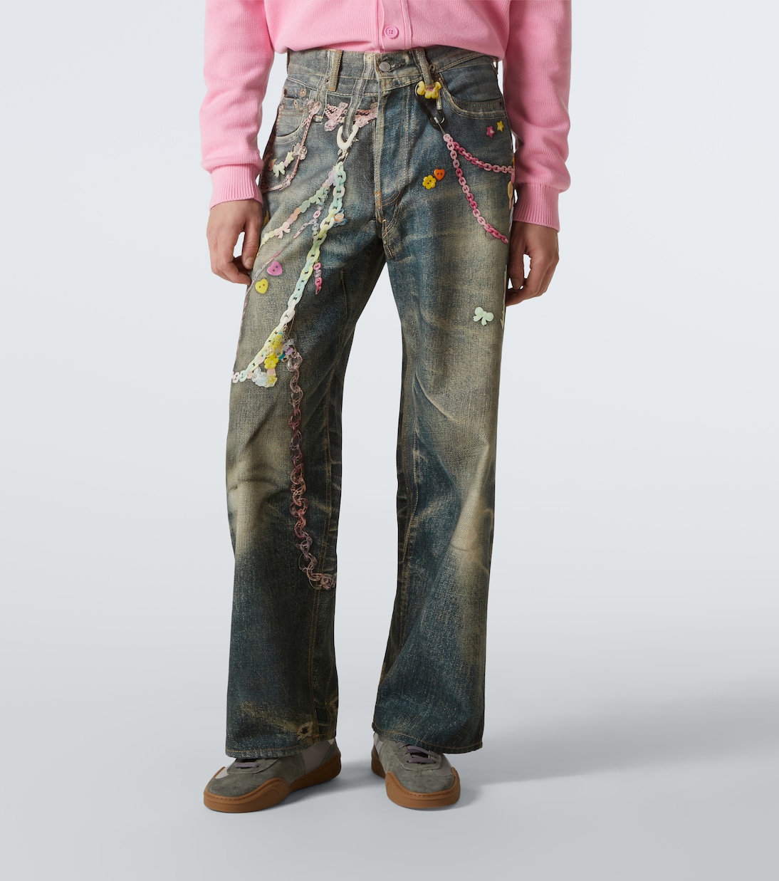 Jeans anchos 1981M trompe l'œil | Acne Studios
