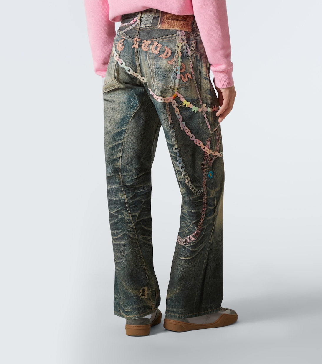Jeans anchos 1981M trompe l'œil | Acne Studios