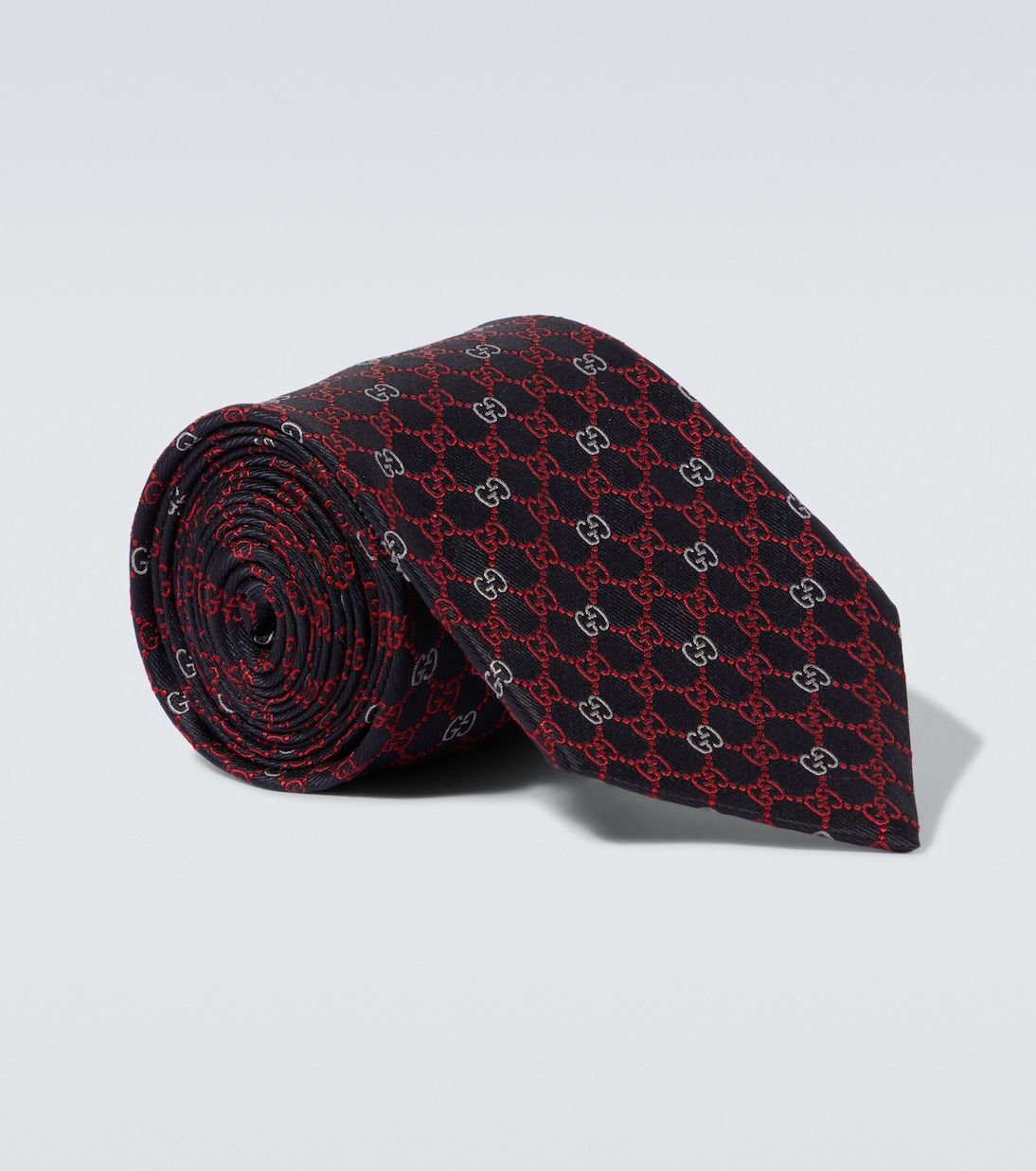 GG silk jacquard tie | Gucci