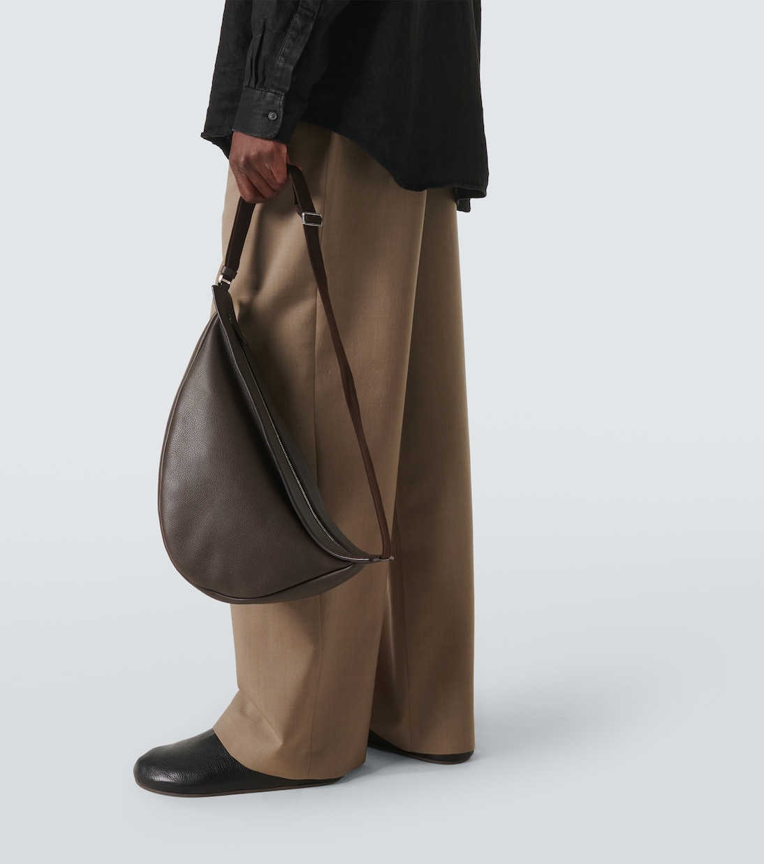 Messenger Bag Slouchy Banana aus Leder | The Row