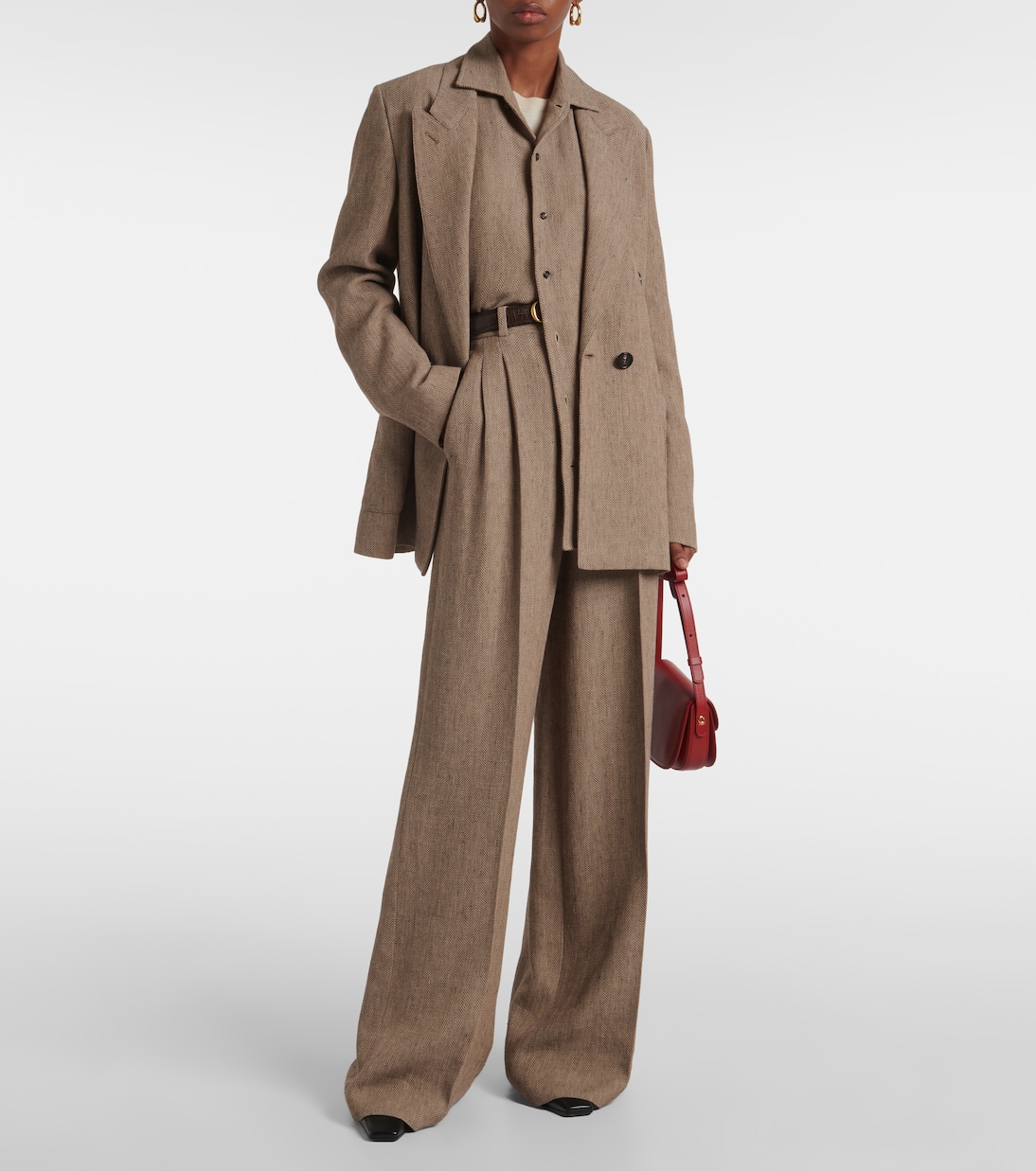 Blazer Genny in crêpe di lino | Loro Piana