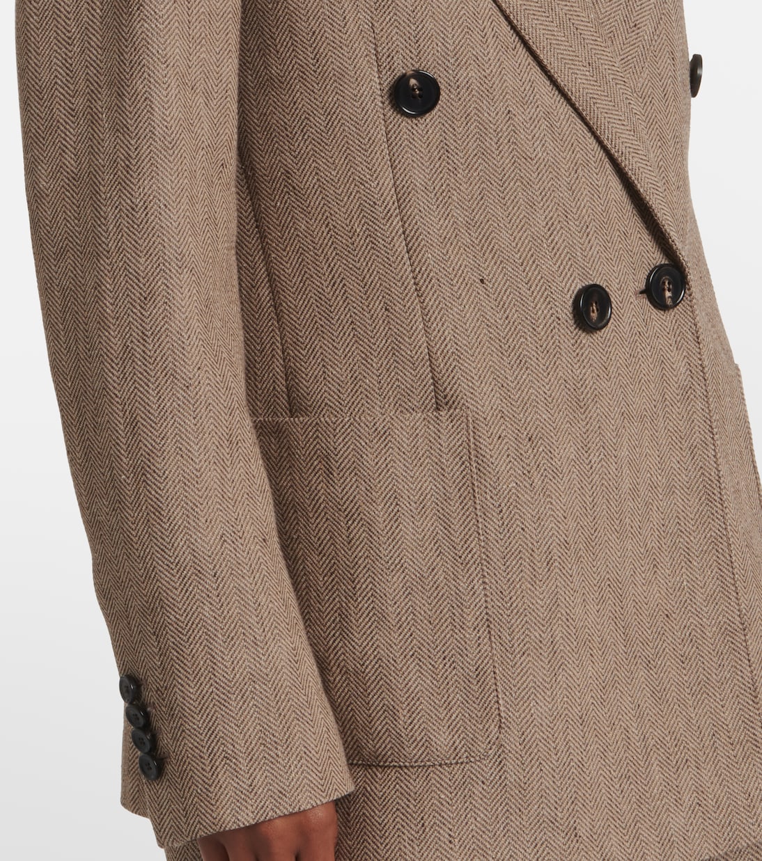 Blazer Genny in crêpe di lino | Loro Piana