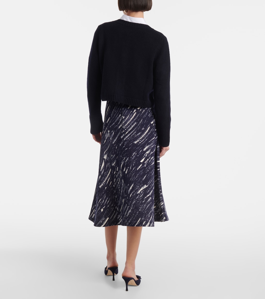 Wool and cashmere cardigan | Jardin des Orangers