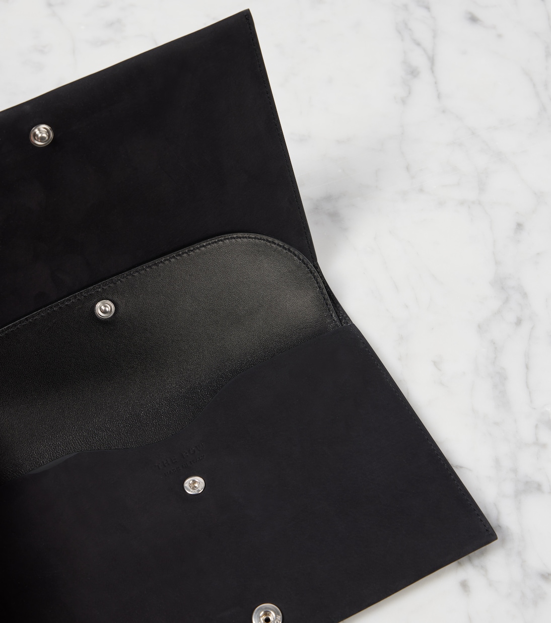 Clutch aus Leder | The Row