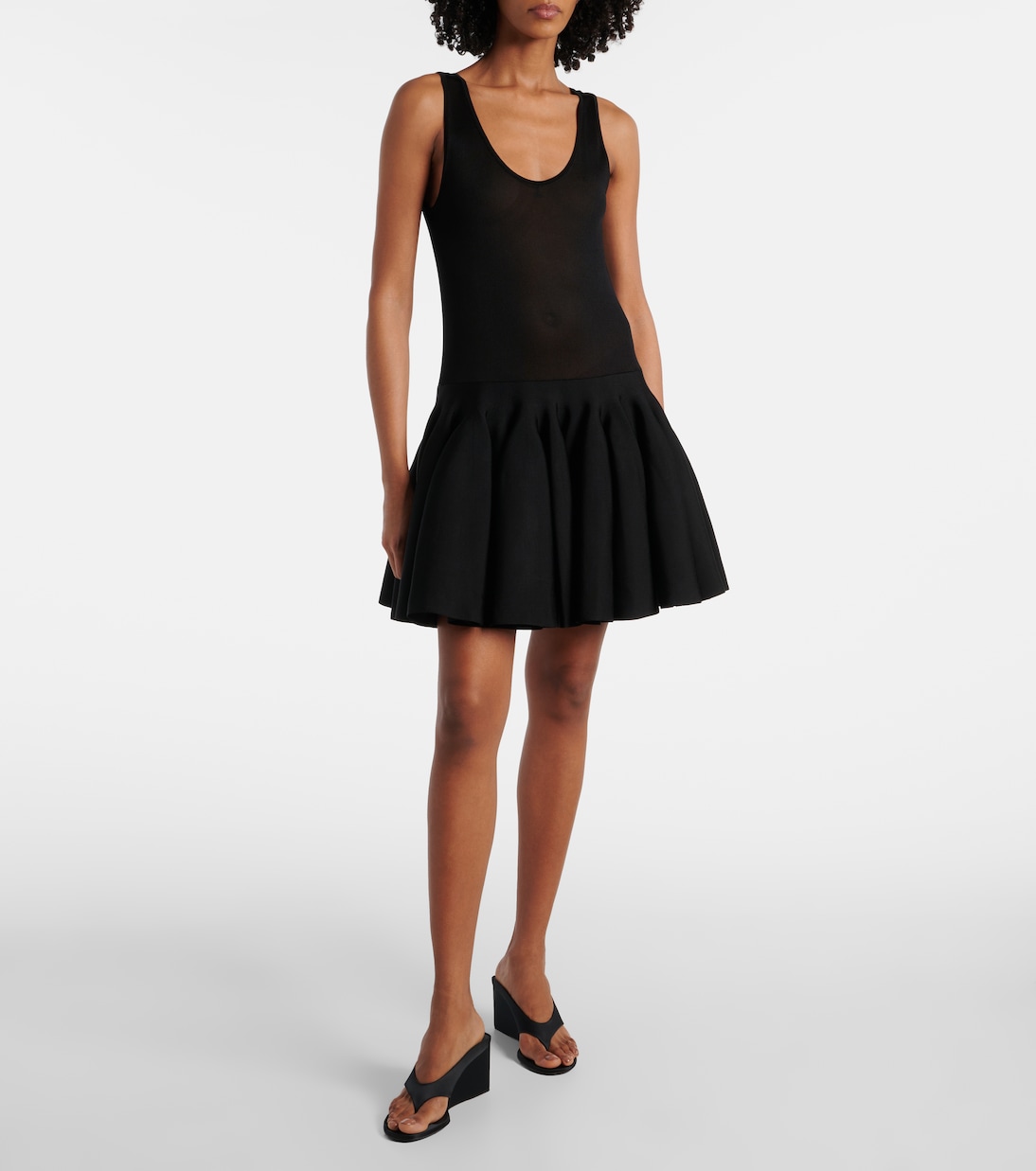 Abito corto in maglia | Alaïa