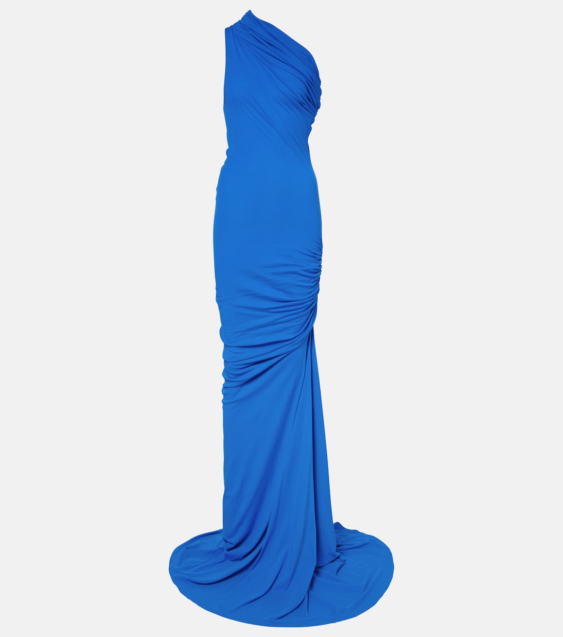 Pillar one-shoulder draped gown | Entire Studios