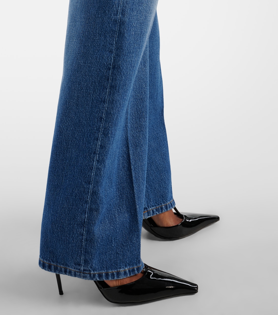 Jeans anchos de tiro alto | Dolce&Gabbana