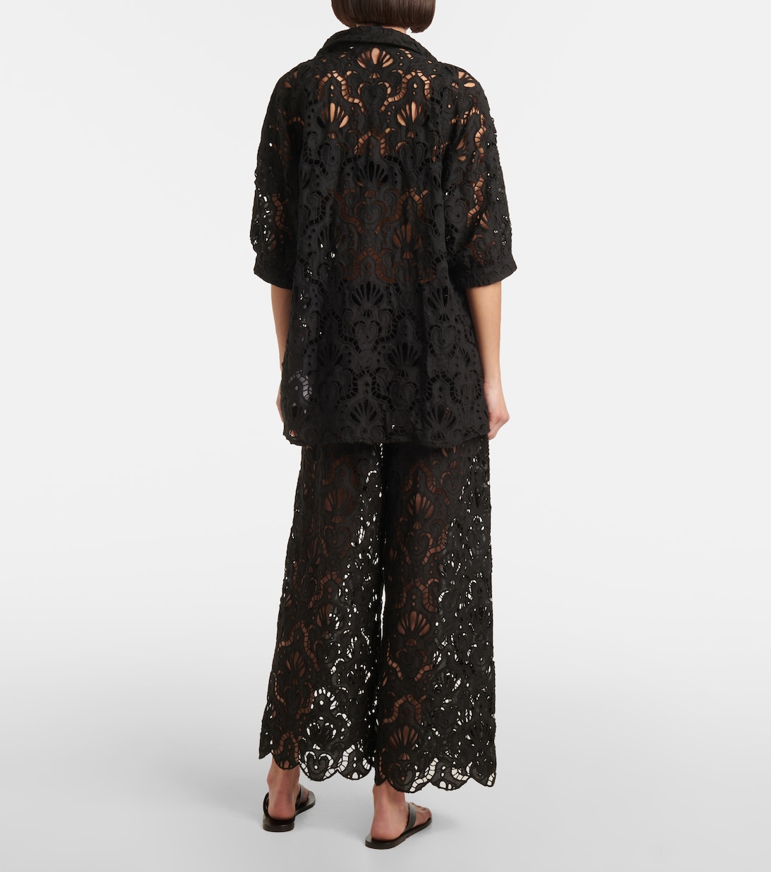 Camicia Seashell in pizzo di cotone | Farm Rio