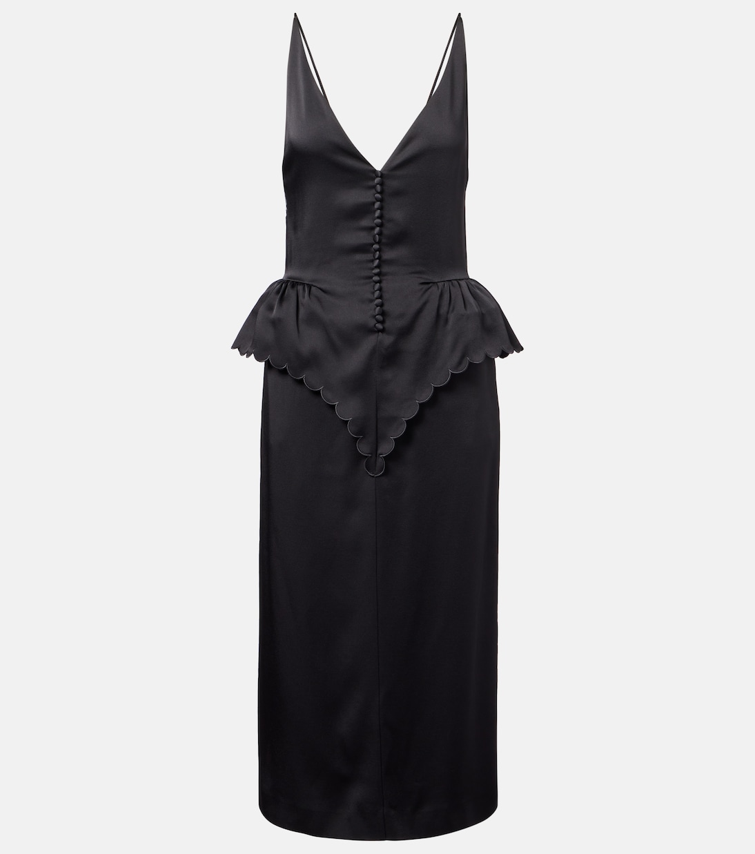 Abito midi in raso | Stella McCartney