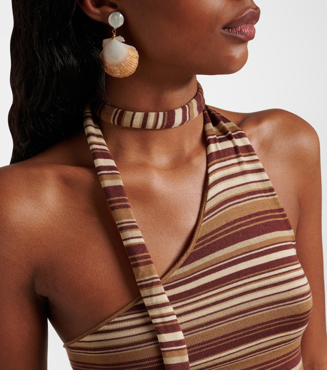 Top in maglia di misto seta | Aya Muse